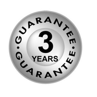 3 year guarantee