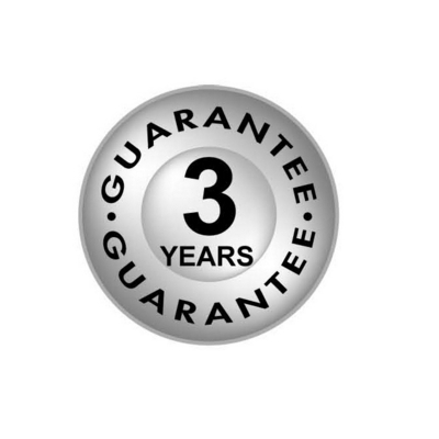3 year guarantee 