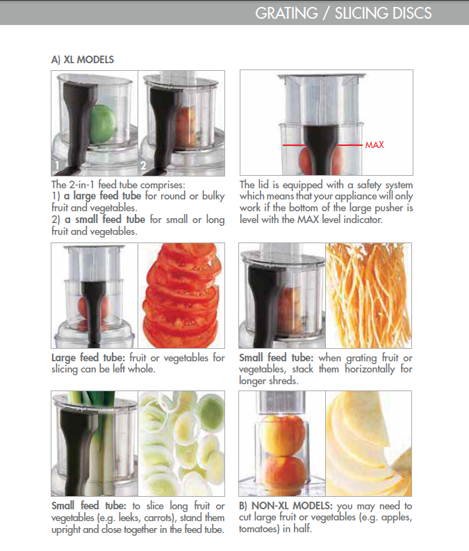 Magimix Xl slicing 