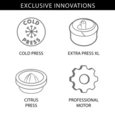 Magimix Juice Expert 3 Citrus Press Centrifugal Juicer 18082