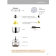 Magimix Le Micro Mini Chopper Instruction, Micro Recipe Book