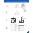 Magimix Le Glacier Ice Cream Maker Instruction 11047 11048
