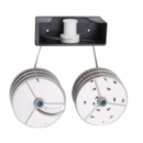 Wall Mounted disc Disc Rack Holds Blade - 8 Discs