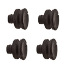 Magimix Feet Four Round Black Food Processors - Juicers x 4