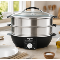 Magimix 11581 Food Steamer Rice Cooker - Stainless steel
