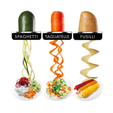 Magimix Spiralizer Vegetable Spaghetti Tagliatelle Fusilli