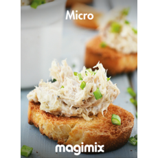 Magimix Le Micro Mini Chopper Instruction, Micro Recipe Book