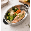 Magimix Steamer Shiny Tray In Chrome Stainless Steel 502335